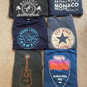 COPY - Lot of Tshirts from different locations